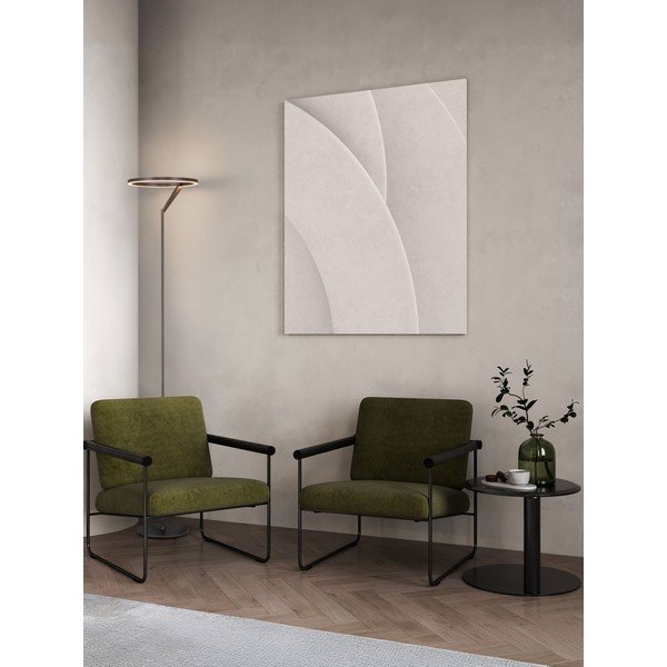 Sudraba krāsas alumīnija LED stāvlampa ar regulējamu spilgtumu (augstums 168 cm) Tilia – Nova Luce-image-1