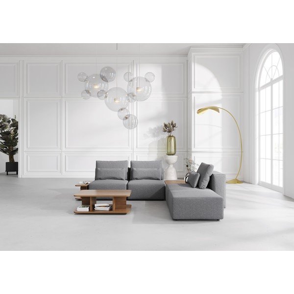 Pelēks modulārais dīvāns Riposo Ottimo – Sit Sit-image-1
