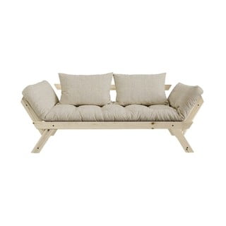 Izvelkamais dīvāns Karup Design Bebop Natural Clear/Linen Beige