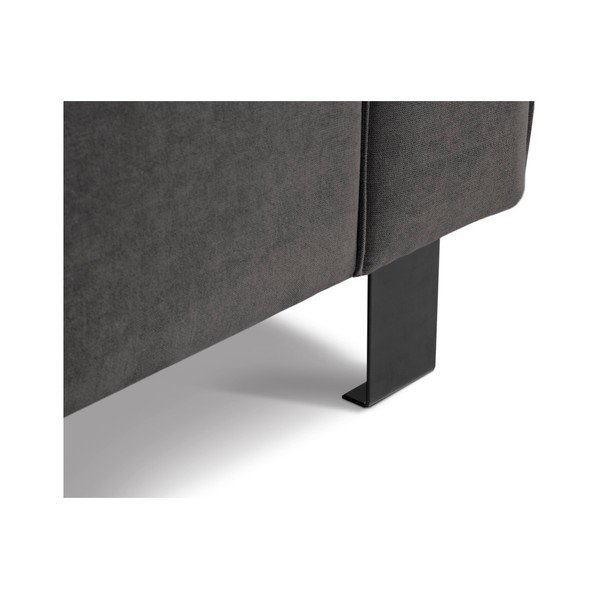 Tumši pelēks dīvāns Kooko Home Modern, 245 cm-image-2