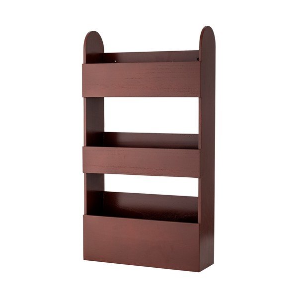 Sarkans paulonijas masīvkoka bērnu grāmatu plaukts 38x70x12 cm Moris – Bloomingville Mini