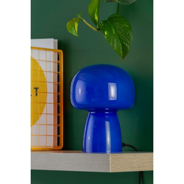 Zila galda lampa (augstums 20 cm) Fervor  – Leitmotiv-image-2