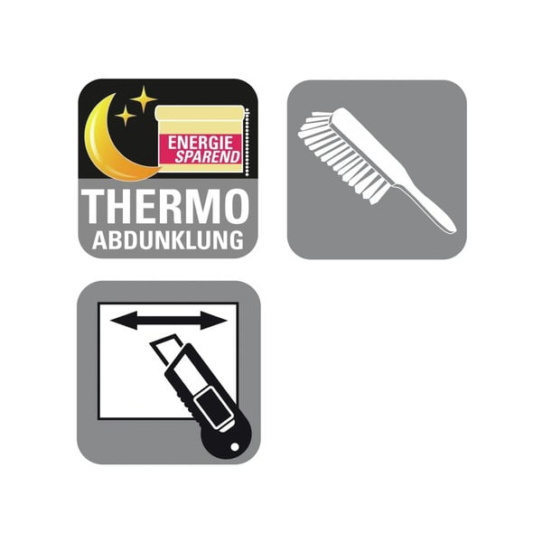 Balta žalūzija 97x150 cm Plisé Verona Termo – Gardinia-image-2