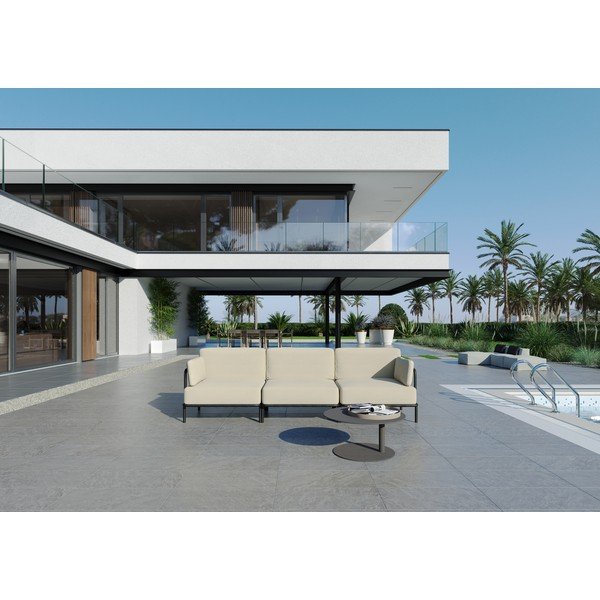 Bēšs dārza modulārais dīvāns 234 cm Salve – Sit Sit-image-1