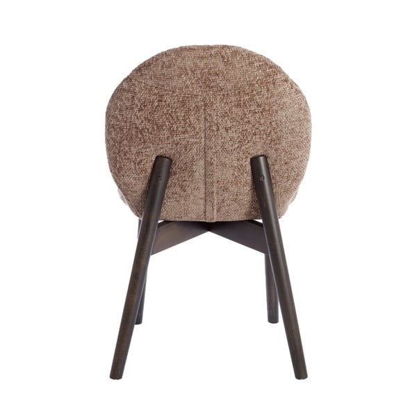 Brūni polsterēti ēdamistabas krēsli (2 gab.) Sinosa – Light & Living-image-3