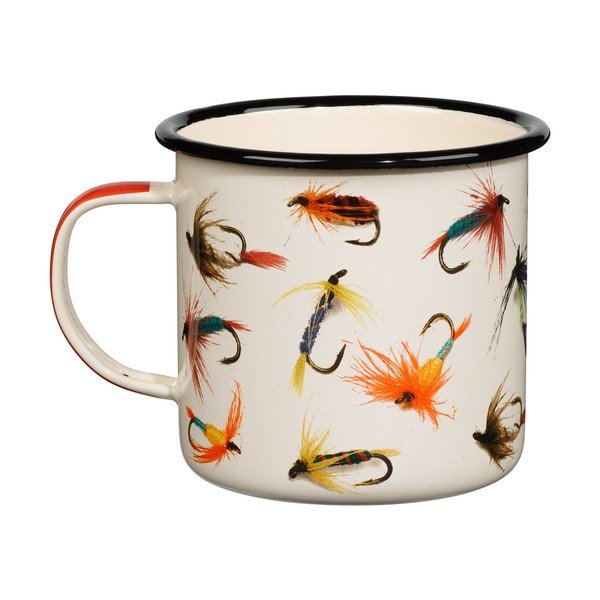 Emaljēta krūze 0.5 l Fly Fishing – Gentlemen's Hardware-image-1