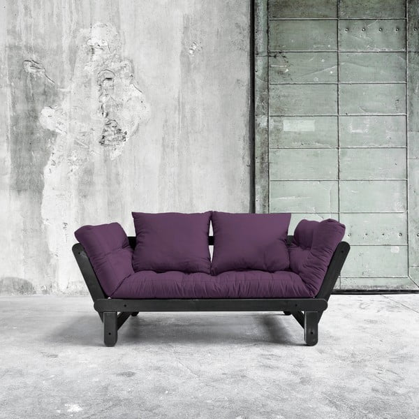 Mainīgs dīvāns Karup Beat Black/Purple