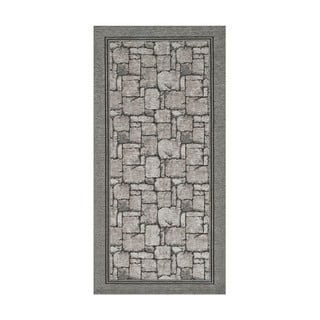 Pelēks paklājs Floorita Wall, 55 x 240 cm