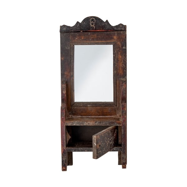 Sienas spogulis ar masīvkoka rāmi 17,5x43 cm Sehar – Bloomingville-image-2