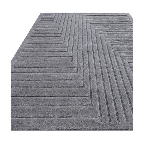 Antracīta pelēks paklājs 120x170 cm Valley – Asiatic Carpets-image-4