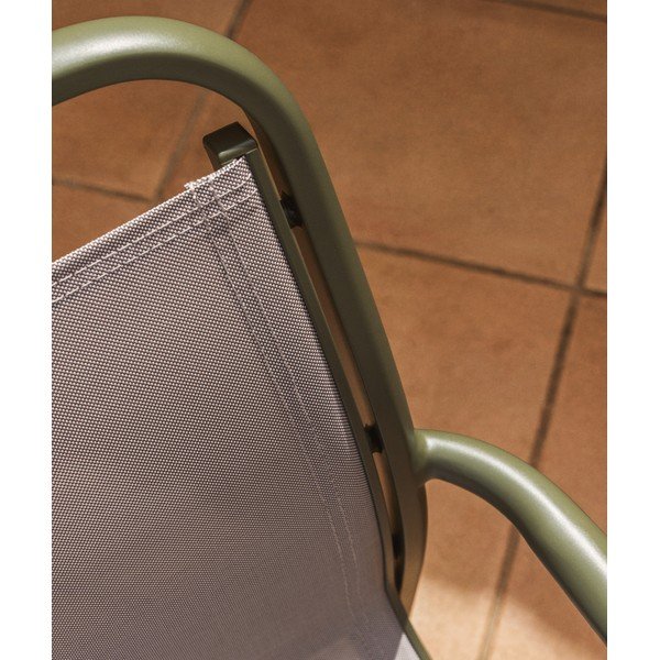Zaļš dārza krēsls Luri – Kave Home-image-2