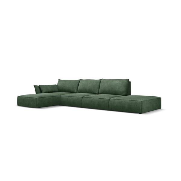 Tumši zaļš stūra dīvāns (kreisais stūris) Vanda – Mazzini Sofas-image-2