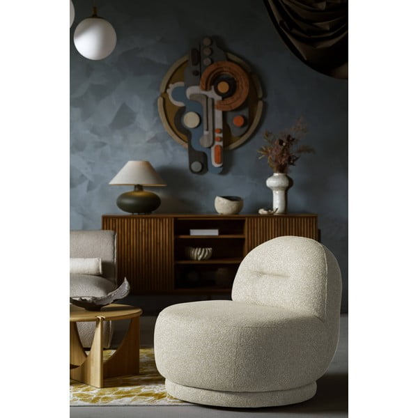 Bēšs atpūtas krēsls Ovo – Miuform-image-1