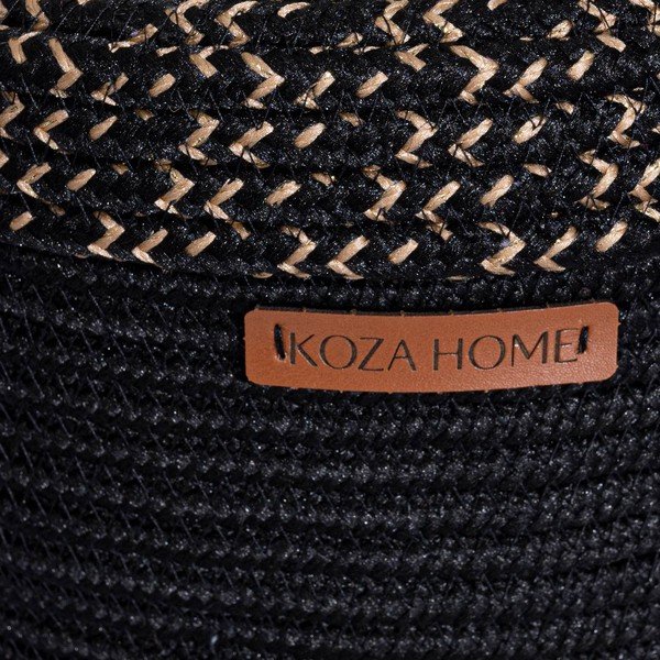 Auduma dekoratīvā uzglabāšanas kaste ar vāku – Mioli Decor-image-3