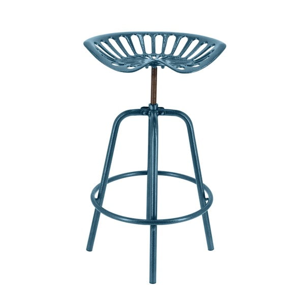 Zils metāla dārza bāra krēsls Traktor – Esschert Design
