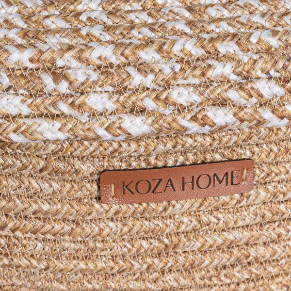 Auduma dekoratīvā uzglabāšanas kaste ar vāku – Mioli Decor-image-3