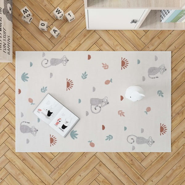 Bērnu paklājs Nattiot Little Wild Monkey, 120 x 170 cm-image-3