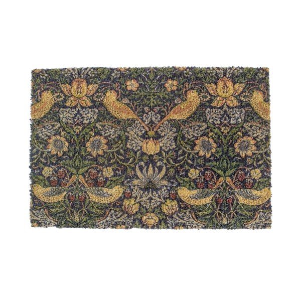 Kokosšķiedras kājslauķis 40x60 cm William Morris Strawberry Thief – Artsy Doormats