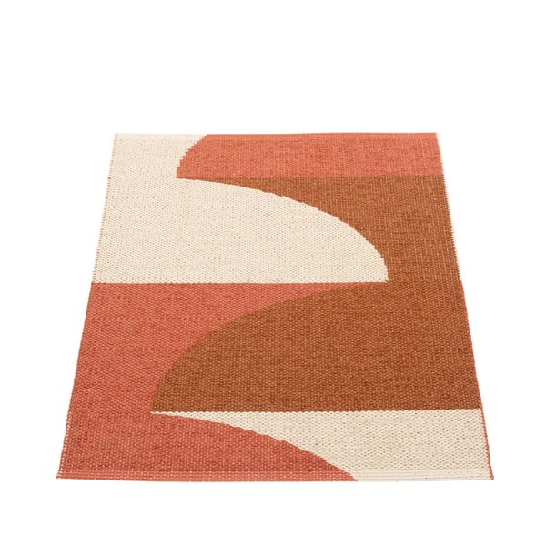 Ķieģeļu sarkans iekštelpu un āra paklājs 70x90 cm Hill Brick Rust – Pappelina-image-2