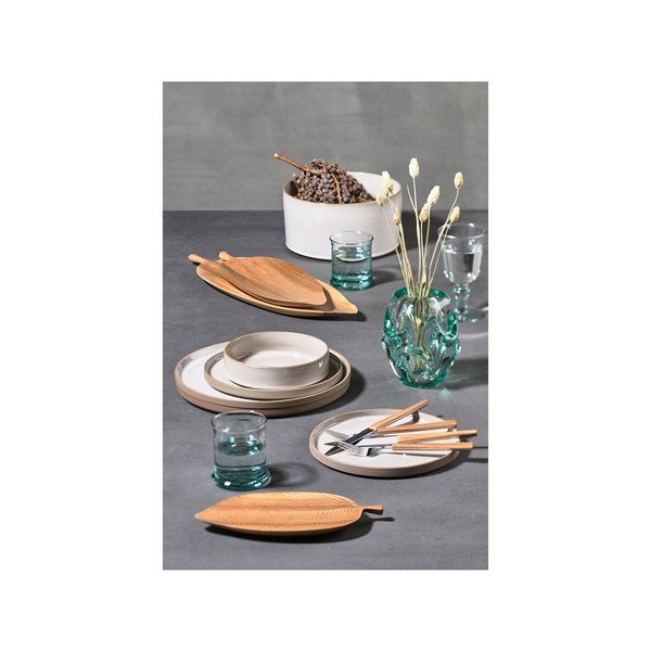 Krēmkrāsas māla servēšanas bļoda Villa Collection Jord, ø 23,5 cm-image-1
