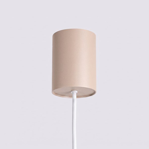 Pelēkbrūna alumīnija piekaramā lampa Gleam – Sollux-image-4