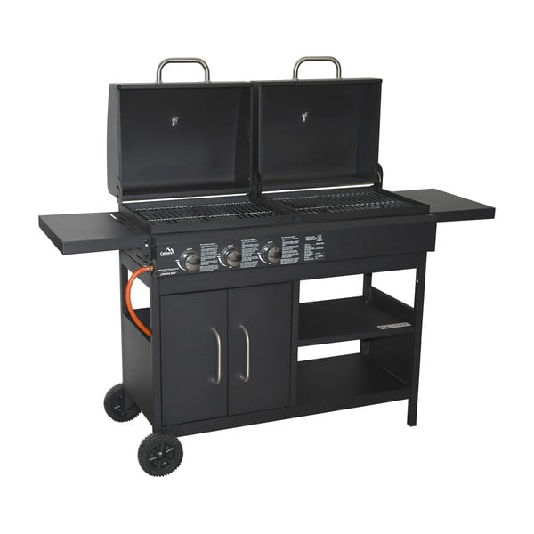 Gāzes/kokogļu grils Couple – Cattara-image-2