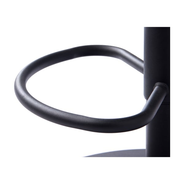 Tumši pelēks ar regulējamu augstumu bāra krēsls Nolan – Unique Furniture-image-4