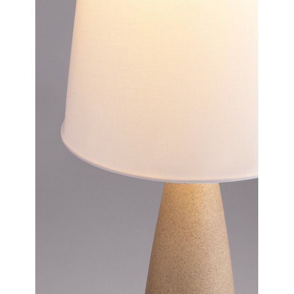 Balta/krēmkrāsas stāvlampa (augstums 130 cm) Mizu – Nova Luce-image-2
