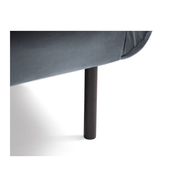 Pelēks samta atpūtas krēsls Cosmopolitan Design Vienna-image-4