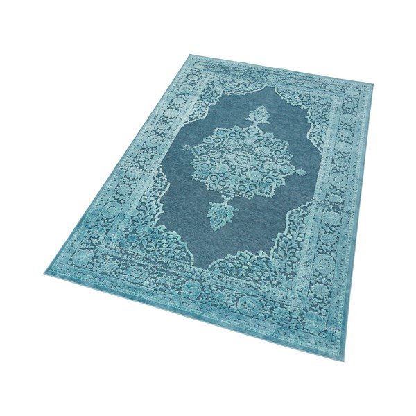 Zils viskozes paklājs Mint Rugs Willow, 120 x 170 cm-image-3