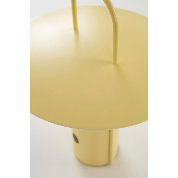 Dzeltena metāla LED galda lampa ar regulējamu spilgtumu (augstums 24 cm) Venna – Jotex-image-2