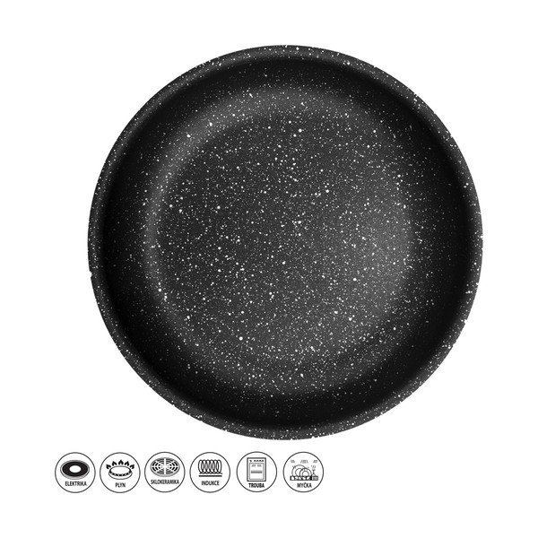 Alumīnija panna ø 28 cm Grande Combi – Orion-image-1
