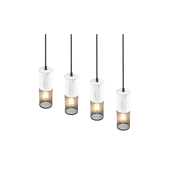 Melnbalta piekaramā lampa Tosh – Trio-image-1