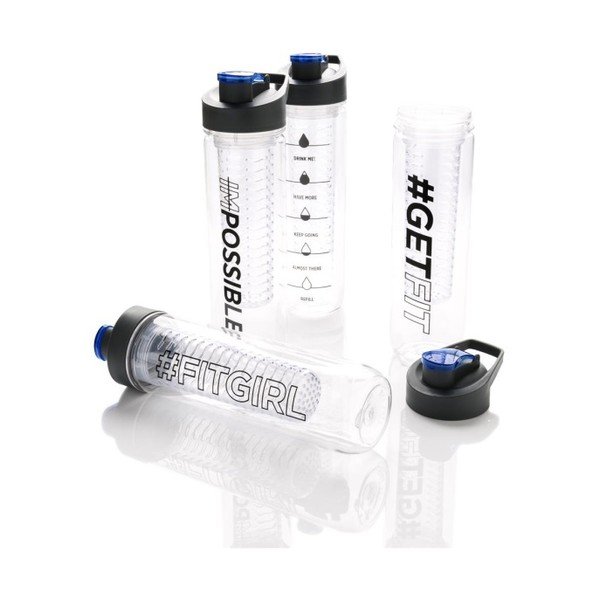 Motivējoša augļu pudele ar sietiņu XD Design Getfit, 800 ml-image-1