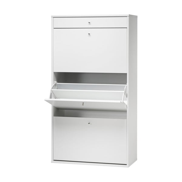 Balts apavu plaukts Mistral White-image-3