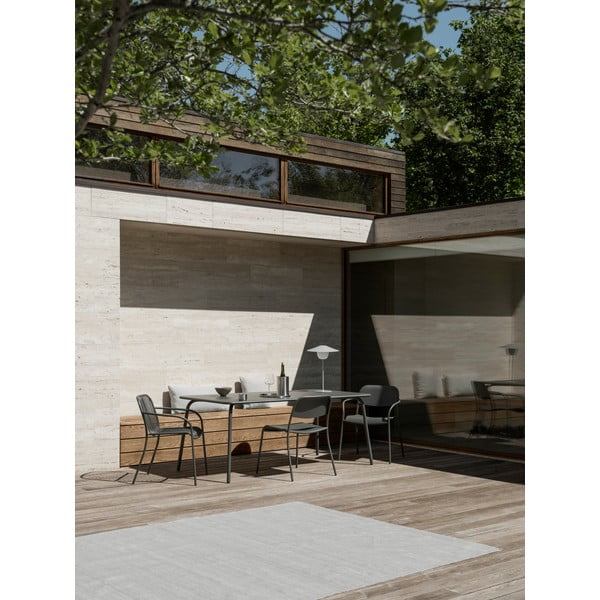 Pelēkbēšs iekštelpu un āra paklājs no pārstrādātas šķiedras 200x300 cm Tendor – Blomus-image-1