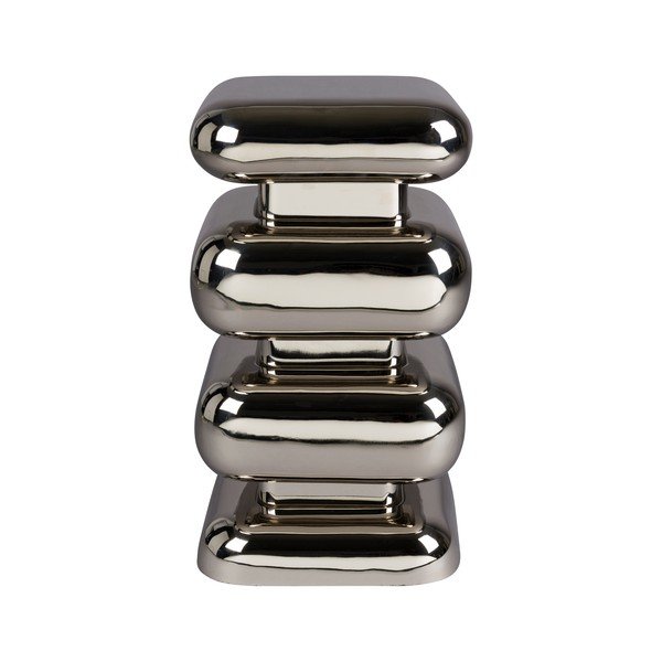Metāla sānu galdiņš 29x29 cm Stubby – Dutchbone-image-2