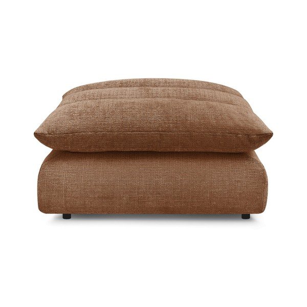 Oranžs kāju soliņš no šenila auduma Neil – Bobochic Paris-image-4