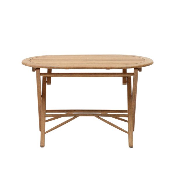 Akācijas masīvkoka dārza ēdamgalds 70x120 cm Dandara – Kave Home