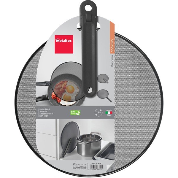 Tērauda pannas aizsargsiets ø 29 cm – Metaltex-image-2