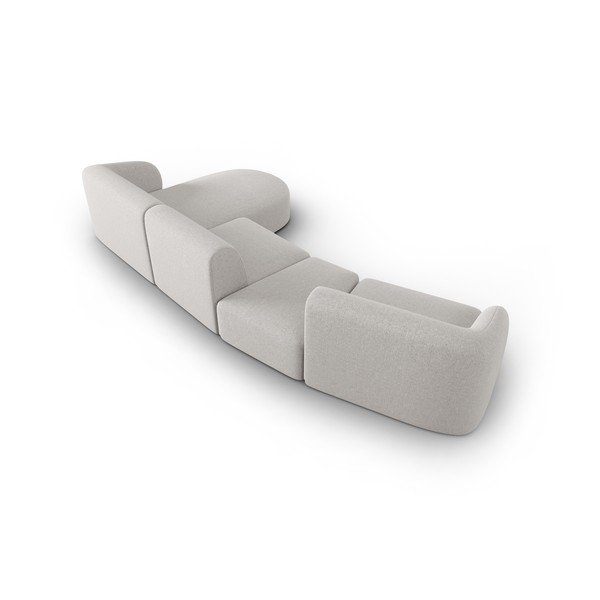 Gaiši pelēks stūra dīvāns (ar labo stūri) Shane – Micadoni Home-image-4