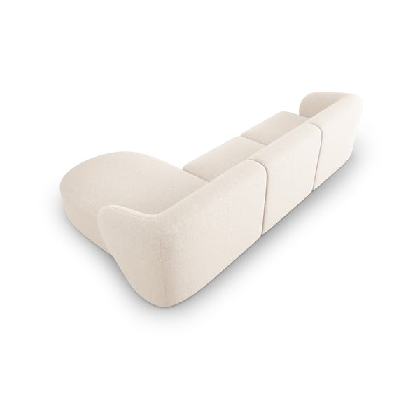 Krēmkrāsas stūra dīvāns (ar labo stūri) Shane – Micadoni Home-image-4