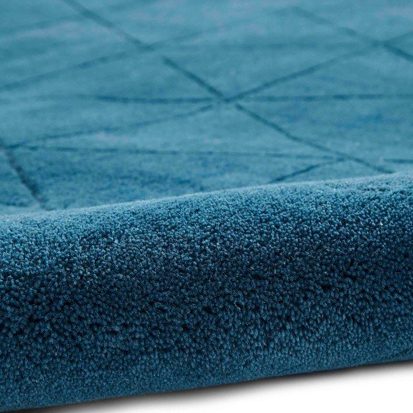 Zils vilnas paklājs Think Rugs Kasbah, 120 x 170 cm-image-1