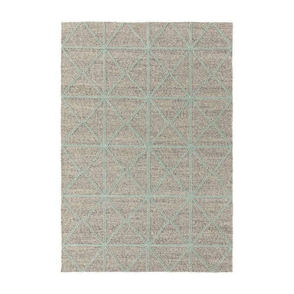 Bēšs un tirkīza paklājs Asiatic Carpets Prism, 160 x 230 cm
