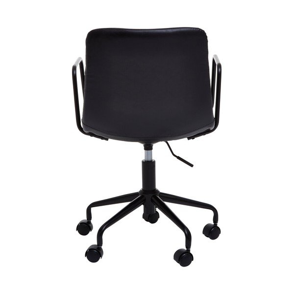 Melns mākslīgās ādas biroja krēsls Forbes – Premier Housewares-image-4