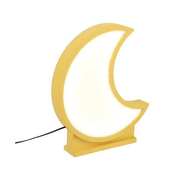 Dzeltena bērnu lampa Moon – Candellux Lighting-image-4