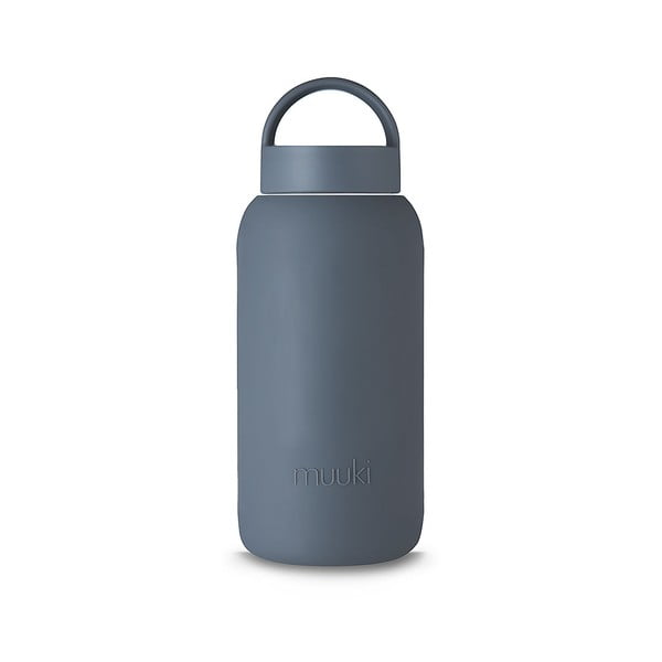 Tumši pelēka pudele ceļojumiem 720 ml Smoke Grey – Muuki-image-2