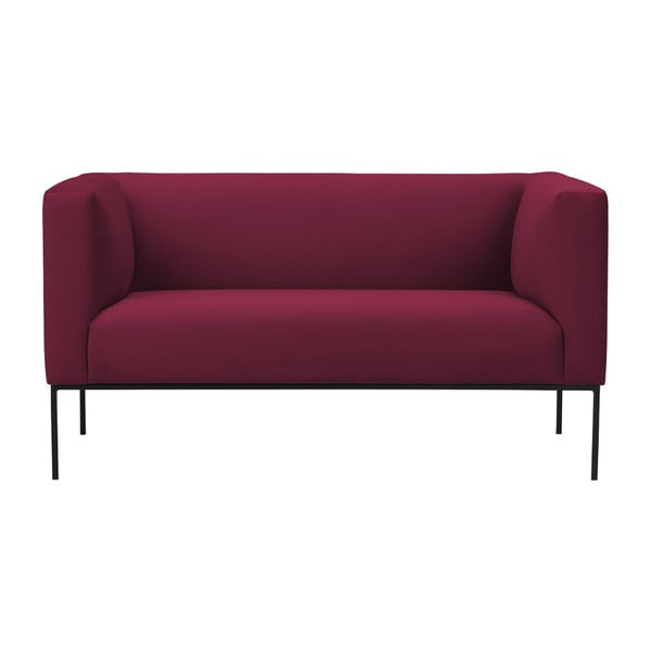 Sarkans divvietīgs dīvāns Windsor & Co Sofas Neptune