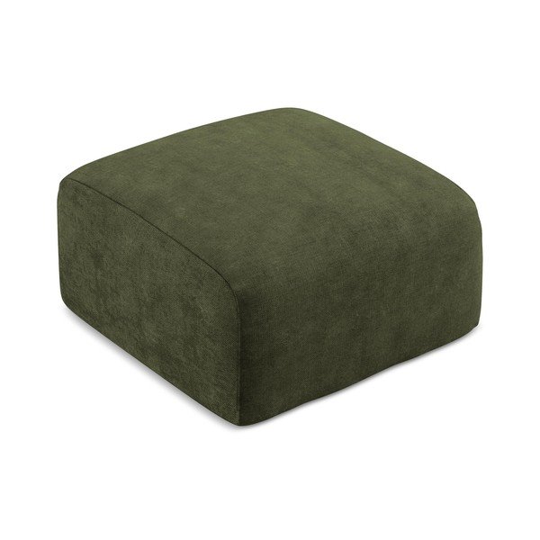 Zaļš kāju soliņš no šenila auduma Leila – Makamii-image-2