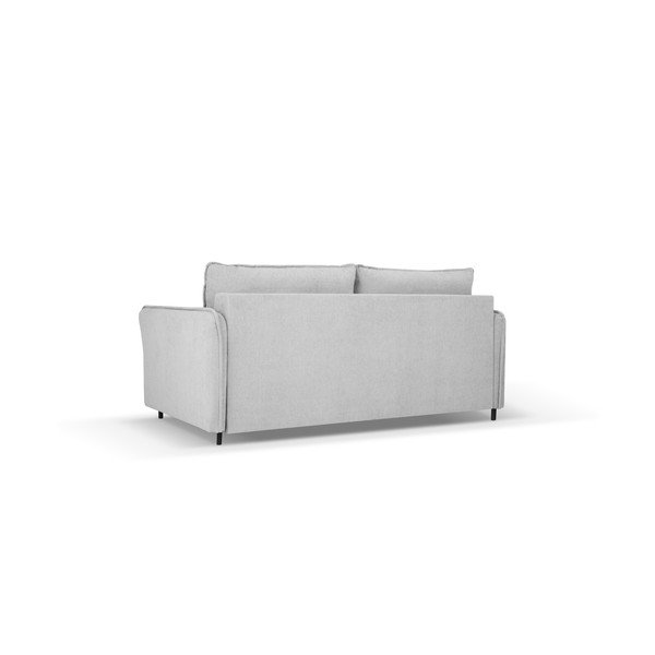 Gaiši pelēks salokāms dīvāns 166 cm Dalida – Micadoni Home-image-4